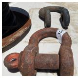2 Heavy duty anchor shackles