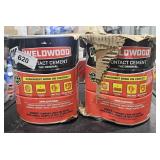 2- 1 Gallon Weldwood Contact Cement