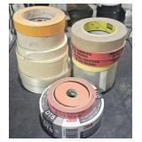 13 Different Misc Rolls of Tape Some Sealing Some