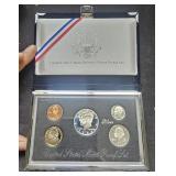 1993 US Mint Premier Silver Proof Set 5 Coins &