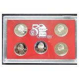 2002 S Silver 50 State Quarters Set 5 Coins