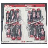 (2) lots 1  Hyper Tough 7-piece screwdriver sets