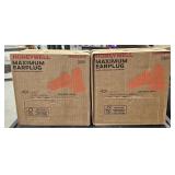 2 Boxes Honeywell Maximum Earplugs w/ Cords