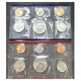 1987 Uncirculated Coin Set P & D Mint Marks 5 Coin