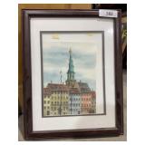 Depiction: Twisted spire of the Church of our