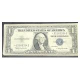 Series1935H Star Silver Certificate $1 One Dollar