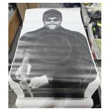25 Roll of Man Shooting Target