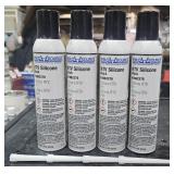 4 cans black RTV silicone