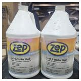2 lot 1 gallon Zep professional truck/trailer wash