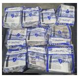2lots 5ea  Silver Shield Sleeves For Hazardous