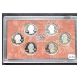 2009 S Silver Proof 50 States  6 Coins