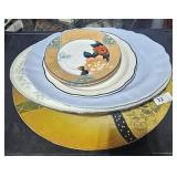 Assortment of platters