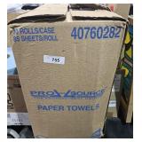 Case Paper Towels 30 Rolls w/ 85 Sheets ea
