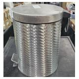 Small Metal Trash Can 11" Tall