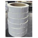 2 lots 3ea  Rolls w/ 3/4" Long Stickers