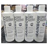 2 lot 2 bttl Rainbow fiber optic cleaning solution