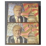 2 lots one deck gold foil, Trump cards
