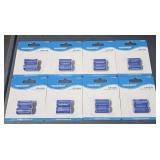 2 lots 4 pks of lithium batteries, CR 123A