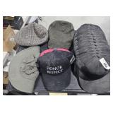 14 Black Baseball Caps No Imprints