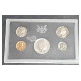 1968 S US Mint Proof Set 5 Coins Silver Kennedy