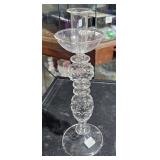 Very Thing Glass Decorative Candle Holder 11 3/4"T