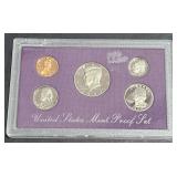 1991 S US Proof Set 5 Coins