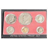 1976 S US Proof Set 6 Coins - Bicentennial  Coins