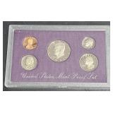 1988 S US Proof Set 5 Coins