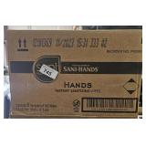 Case Sani-Hands Wipes 6 Canisters w/ 300ea