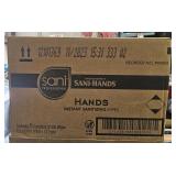 Case Sani-Hands Wipes 6 Canisters w/ 300ea