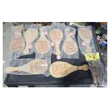 Lot of Wood Paddles  1988 Disneyland "Blast to the