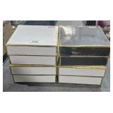 4 New Gift Boxes  8" L x 8" W x 4" T