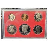 1980 S US Proof Set 6 Coins w/ Susan B. Anthony
