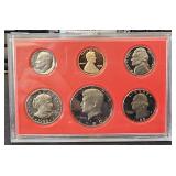 1980 S US Proof Set 6 Coins w/ Susan B. Anthony