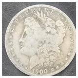 1900 S Morgan Silver $1 Dollar Coin