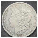 1888 O Morgan Silver $1 Dollar Coin