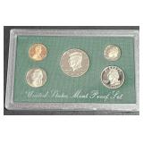 1998 S US Mint Proof Set 5 Coins