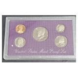 1989 S US Proof Set 5 Coins