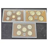 2012 US Mint Proof Set  5 Coins & 5 State Quarters