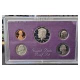 1987 S US Proof Set 5 Coins