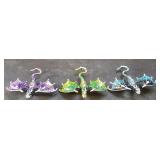 (3) Metal Enameled 2" Dragon Collectables 3x$