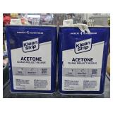 2 gallons acetone