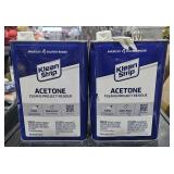 2 gallons acetone
