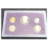 1985 S US Mint Proof Set 5 Coins