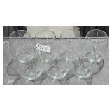 7 Barrel Shaped Drinking Glasses