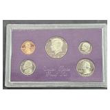 1986 S US Mint Proof Set 5 Coins