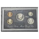 1994 S US Mint Silver Proof Set 5 Coins -Silver