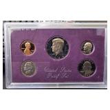 1986 S US Proof Set 5 Coins