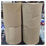 4 hard wound paper towels