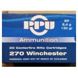 Box 270 Winchester 270 130 gr 20 Rounds